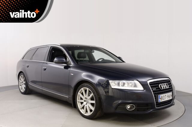 Audi A6 2011 Avant S line Business 2,7 V6 TDI (DPF) quattro 30v tipronic / 1-Omisteinen Suomi-auto / Lohkolämmitin+sisäpistoke / Huoltokirja