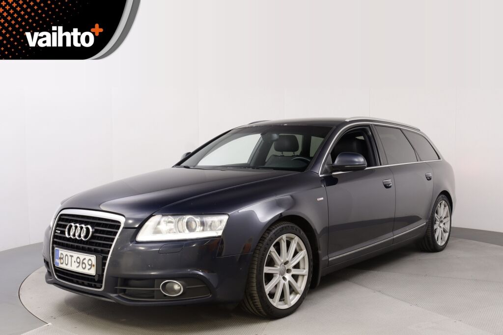 Audi A6 2011 Avant S line Business 2,7 V6 TDI (DPF) quattro 30v tipronic / 1-Omisteinen Suomi-auto / Lohkolämmitin+sisäpistoke / Huoltokirja