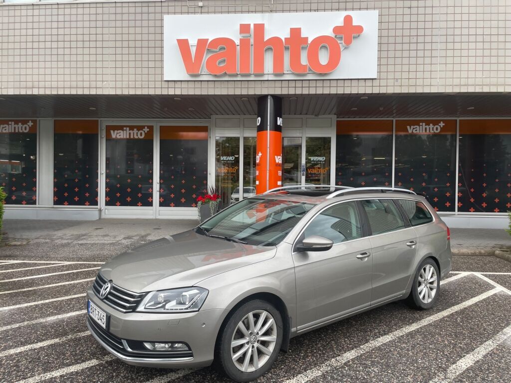 Volkswagen Passat 2014 Variant Highline 1,6 TDI 77 kW (105 hv) BlueMotion Technology DSG-automaatti / Kattoluukku/Webasto/ Alcantara/Navi