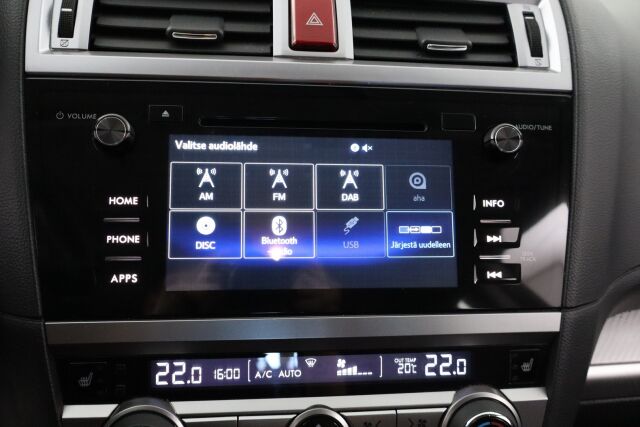Subaru Outback 2015 2,5i Ridge CVT / Adapt.Vakkari / Suomiauto / Kaistavahti / Lohko+Sp / P.Kamera