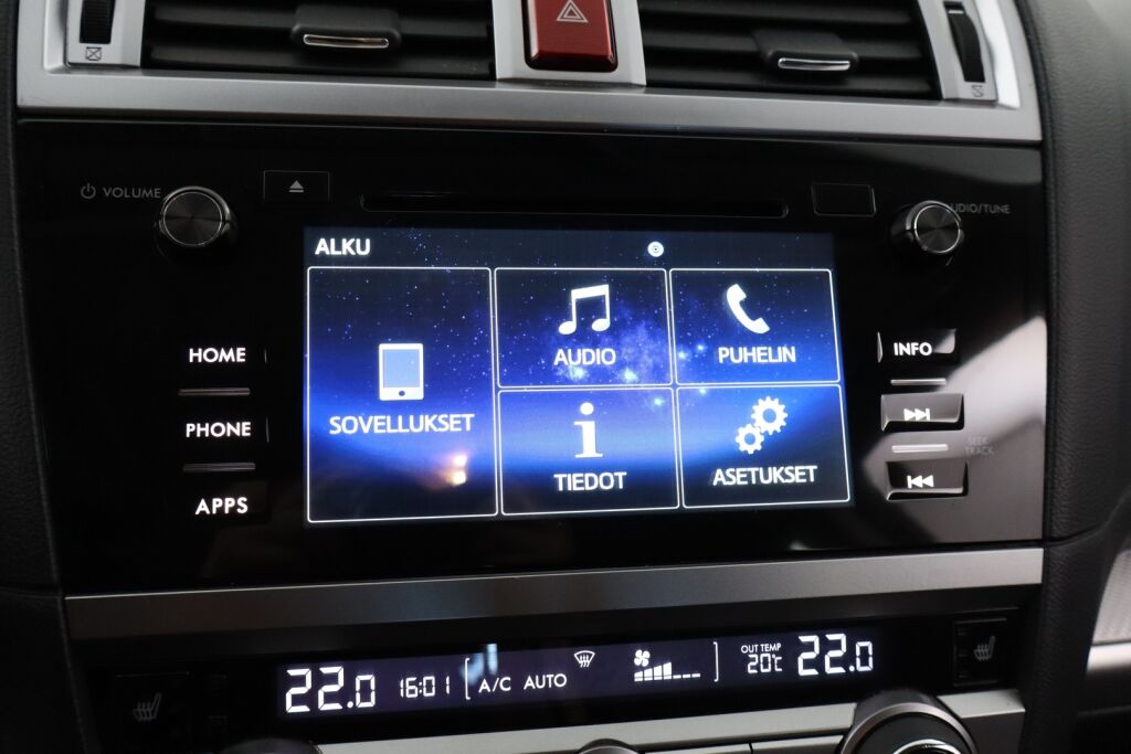 Subaru Outback 2015 2,5i Ridge CVT / Adapt.Vakkari / Suomiauto / Kaistavahti / Lohko+Sp / P.Kamera