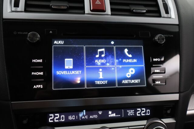 Subaru Outback 2015 2,5i Ridge CVT / Adapt.Vakkari / Suomiauto / Kaistavahti / Lohko+Sp / P.Kamera