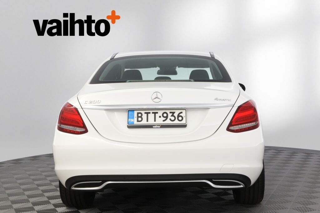 Mercedes-Benz C 2017 200 Edition 4MATIC / Led-ajovalot / IHC+ / 2-Omisteinen / Suomi-auto