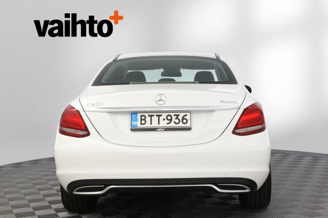 Mercedes-Benz C 2017 200 Edition 4MATIC / Led-ajovalot / IHC+ / 2-Omisteinen / Suomi-auto