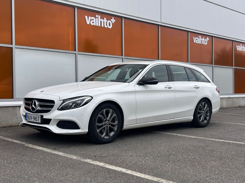Mercedes-Benz C 2018 180 T A Edition Avantgarde / 2-om. Suomiauto / Burmester / 360-kamera / Vetokoukku