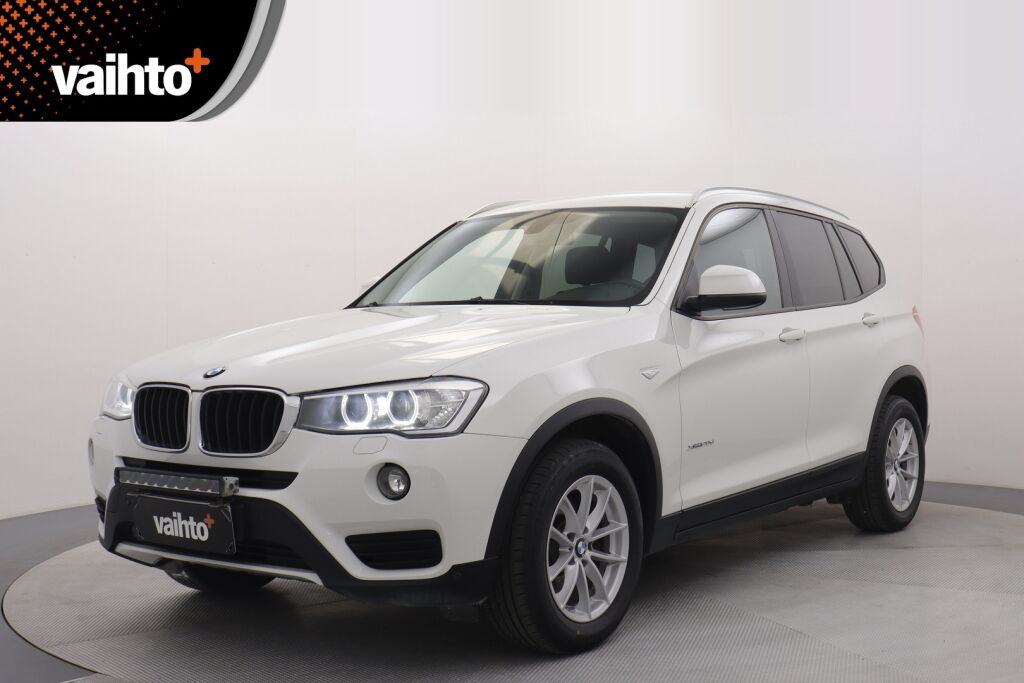 BMW X3 2015 F25 xDrive20d A Business / Uudet kesärenkaat / Tutkat eteen ja taakse