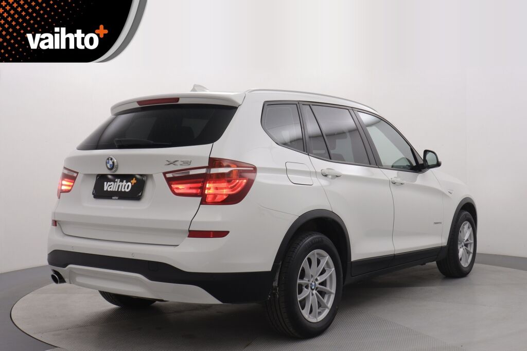 BMW X3 2015 F25 xDrive20d A Business / Uudet kesärenkaat / Tutkat eteen ja taakse