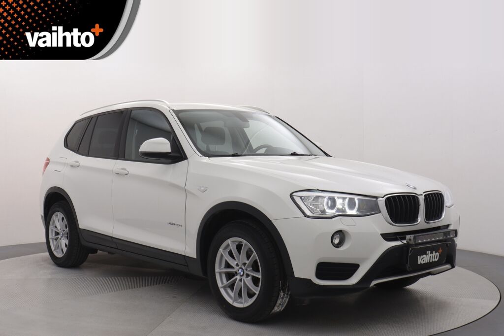 BMW X3 2015 F25 xDrive20d A Business / Uudet kesärenkaat / Tutkat eteen ja taakse