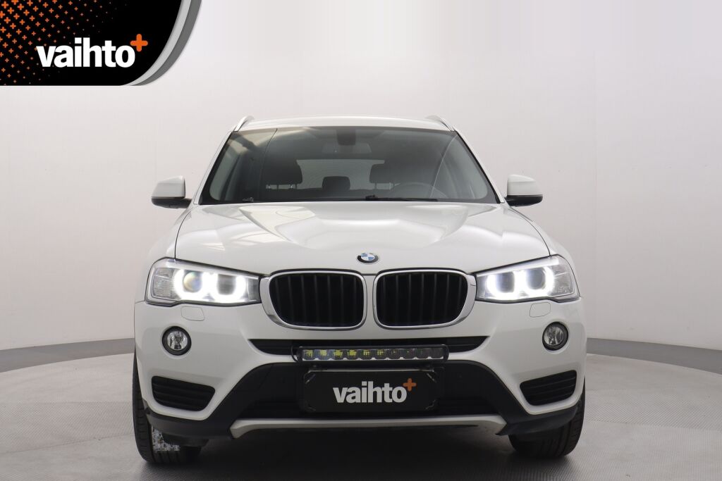 BMW X3 2015 F25 xDrive20d A Business / Uudet kesärenkaat / Tutkat eteen ja taakse