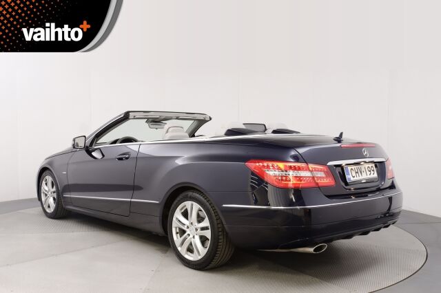 Mercedes-Benz E 2011 250 CDI BE Cabriolet A / Yksiomisteinen suomiauto / Navi / Nahat /  Vakkari /