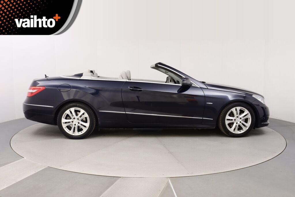Mercedes-Benz E 2011 250 CDI BE Cabriolet A / Yksiomisteinen suomiauto / Navi / Nahat /  Vakkari /