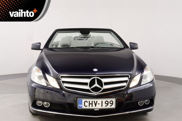 Mercedes-Benz E 2011 250 CDI BE Cabriolet A / Yksiomisteinen suomiauto / Navi / Nahat /  Vakkari /