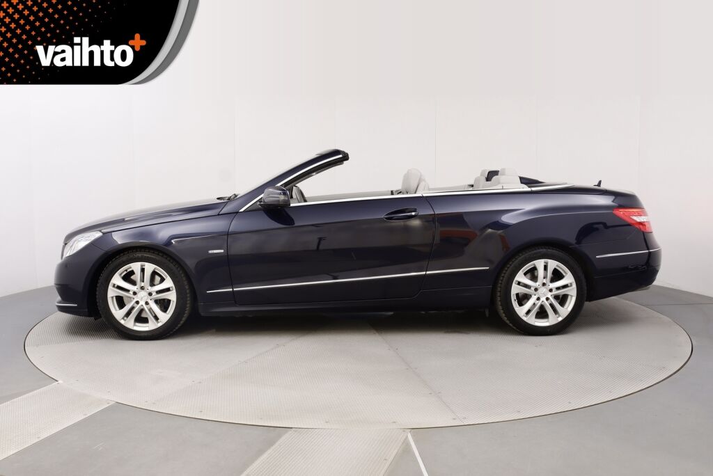 Mercedes-Benz E 2011 250 CDI BE Cabriolet A / Yksiomisteinen suomiauto / Navi / Nahat /  Vakkari /