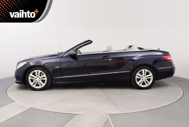 Mercedes-Benz E 2011 250 CDI BE Cabriolet A / Yksiomisteinen suomiauto / Navi / Nahat /  Vakkari /