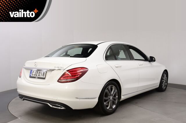 Mercedes-Benz C 2015 200 BlueTec A Premium Pro / Webasto / LED / Suomi-auto / Tutkat / Urheiluistuimet