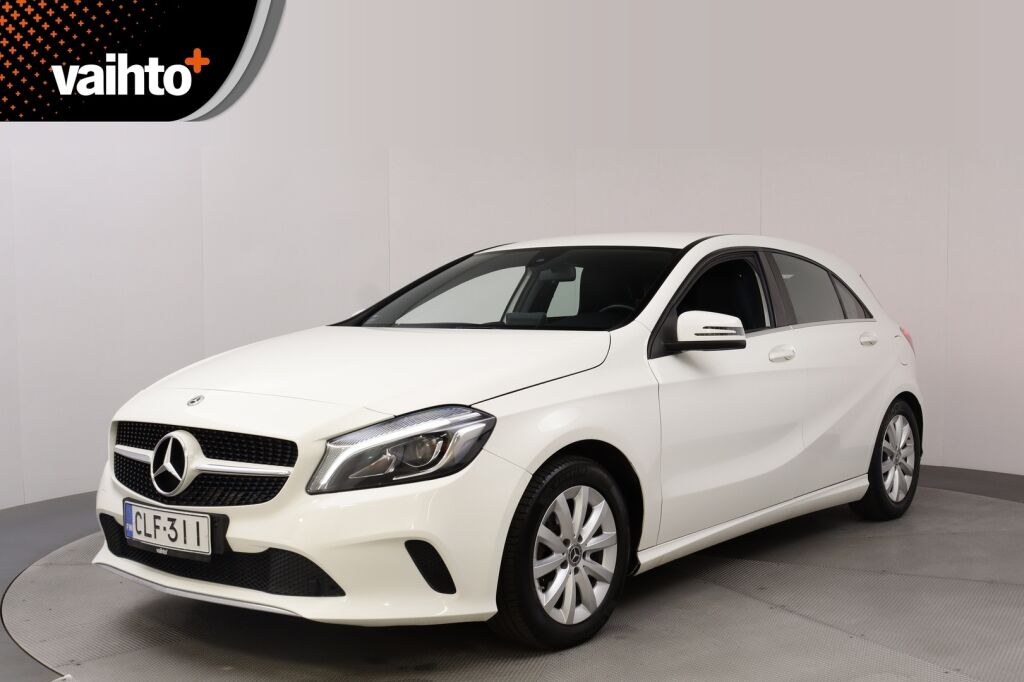 Mercedes-Benz A 2017 180 A Suomi 100 Edition / Juuri huollettu / High Performance valot / Vetokoukku