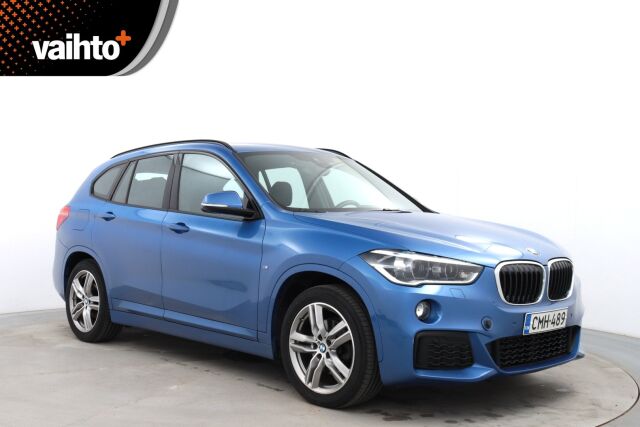 BMW X1 2019 F48 xDrive18d A Business Pro M Sport / Suomiauto / Harman Kardon / HUD / Keyless / Navigointi / Lohko + SP