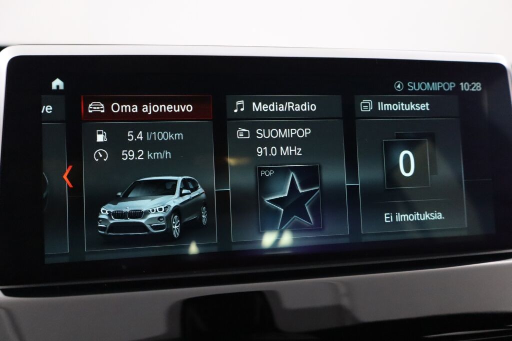 BMW X1 2019 F48 xDrive18d A Business Pro M Sport / Suomiauto / Harman Kardon / HUD / Keyless / Navigointi / Lohko + SP