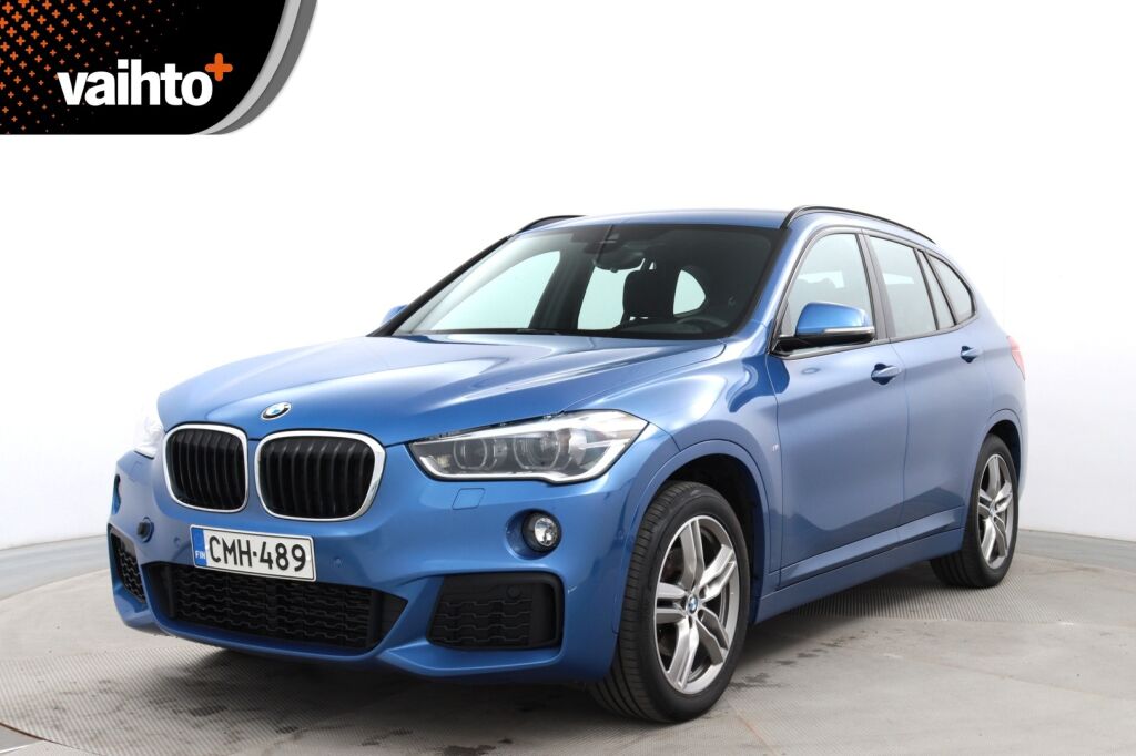 BMW X1 2019 F48 xDrive18d A Business Pro M Sport / Suomiauto / Harman Kardon / HUD / Keyless / Navigointi / Lohko + SP