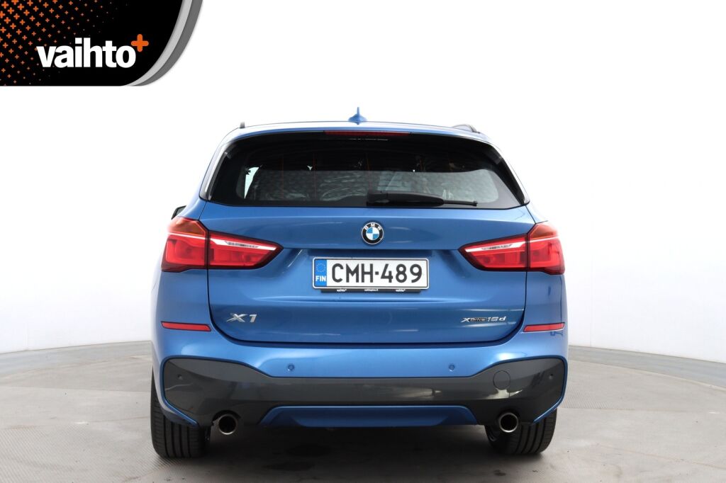 BMW X1 2019 F48 xDrive18d A Business Pro M Sport / Suomiauto / Harman Kardon / HUD / Keyless / Navigointi / Lohko + SP