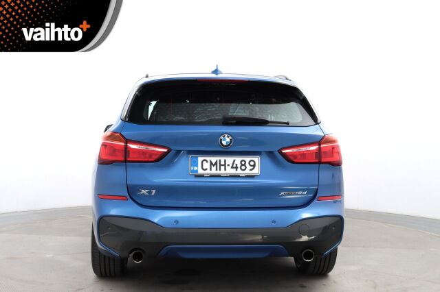 BMW X1 2019 F48 xDrive18d A Business Pro M Sport / Suomiauto / Harman Kardon / HUD / Keyless / Navigointi / Lohko + SP