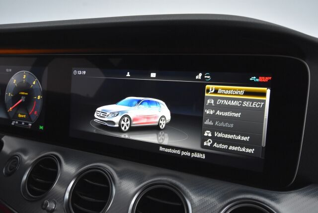 Mercedes-Benz E 2019 220 d 4Matic T A Business AMG / Vetokoukku / Widescreen / Webasto / Multibeam / Merkkiliikeen huoltokirja