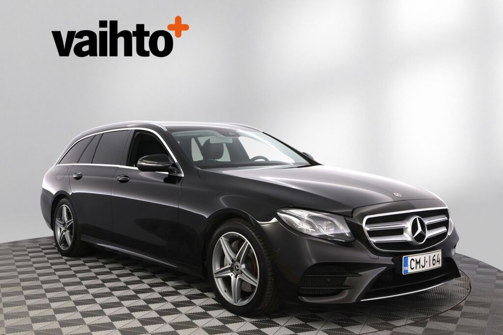 Mercedes-Benz E 2019 220 d 4Matic T A Business AMG / Vetokoukku / Widescreen / Webasto / Multibeam / Merkkiliikeen huoltokirja
