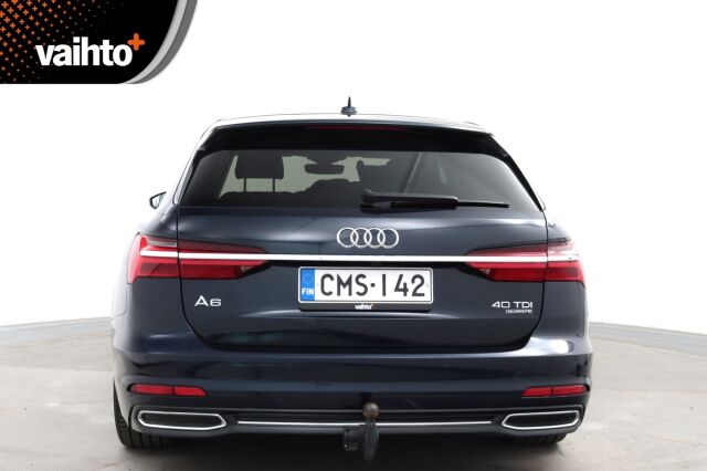 Audi A6 2019 Avant Business Sport 40 TDI MHEV quattro S tronic / Webasto / Vakkari / 360kamera / Koukku / Huom km./