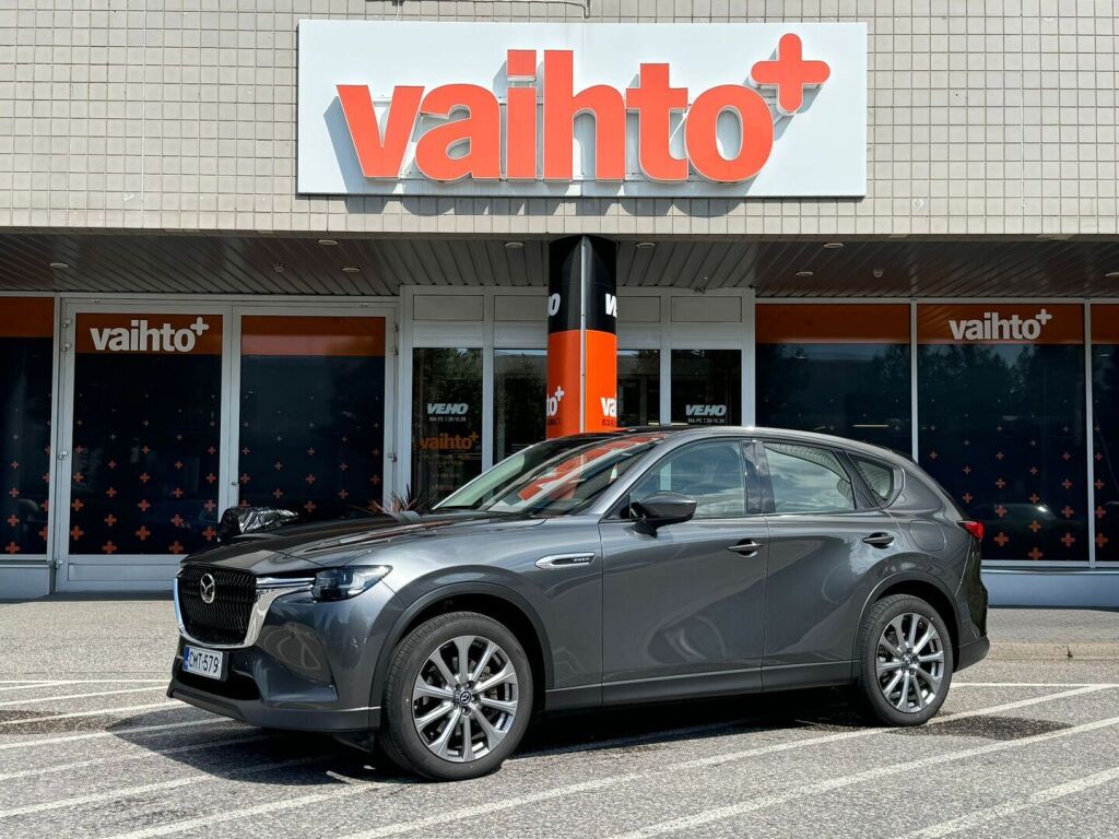 Mazda CX-60 2023 2.5 PHEV 8AT AWD Exclusive-Line / Suomiauto / 1-omistaja / Vetokoukku / HUD / Navigointi / Kaistavahti