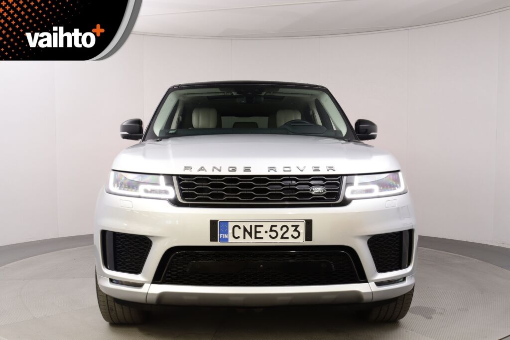 Land Rover Range Rover Sport 2019 P400e HSE Dynamic / HUD / Acc / Koukku / Panoraama / Soft Close / Suomi-auto / 360 kamera / Webasto / Keyless / Matrix