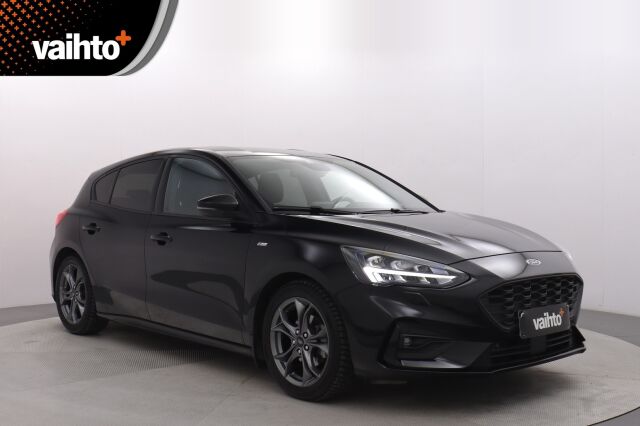 Ford Focus 2020 1,0 EcoBoost 125hv A8 ST-Line 5-ovinen / Webasto /  Lämmitettävä tuulilasi / Juuri huollettu / - RAHOITUS TÄHÄN AUTOON VAIN 3.99% - 