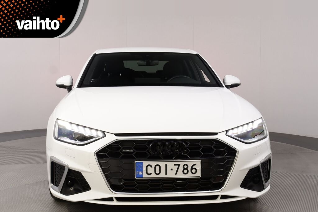 Audi A4 2020 Sedan Business S line Edition 45 TFSI 180 kW MHEV quattro S tronic / Webasto / Vetokoukku / Bang & Olufsen / Matrix Led