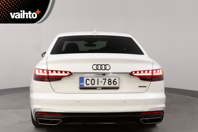 Audi A4 2020 Sedan Business S line Edition 45 TFSI 180 kW MHEV quattro S tronic / Webasto / Vetokoukku / Bang & Olufsen / Matrix Led