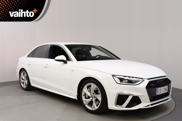 Audi A4 2020 Sedan Business S line Edition 45 TFSI 180 kW MHEV quattro S tronic / Webasto / Vetokoukku / Bang & Olufsen / Matrix Led
