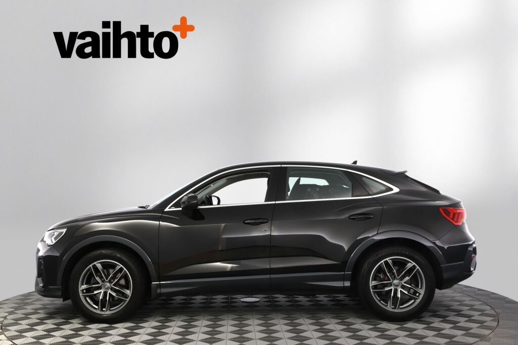 Audi Q3 2020 Sportback Business 35 TFSI 110kW MHEV S tronic / Kamera / Koukku / Webasto / Urheiluistuimet / Acc / Digimittari