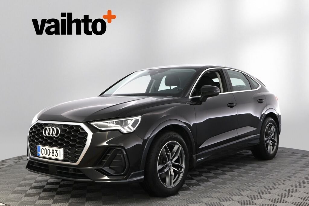 Audi Q3 2020 Sportback Business 35 TFSI 110kW MHEV S tronic / Kamera / Koukku / Webasto / Urheiluistuimet / Acc / Digimittari