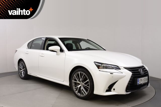 Lexus GS 2016 300h Hybrid A Premier / Huippuvarusteet / Adapt. vakkari / Mark & Levinson / HUD / 18-suuntaset penkit