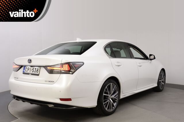 Lexus GS 2016 300h Hybrid A Premier / Huippuvarusteet / Adapt. vakkari / Mark & Levinson / HUD / 18-suuntaset penkit