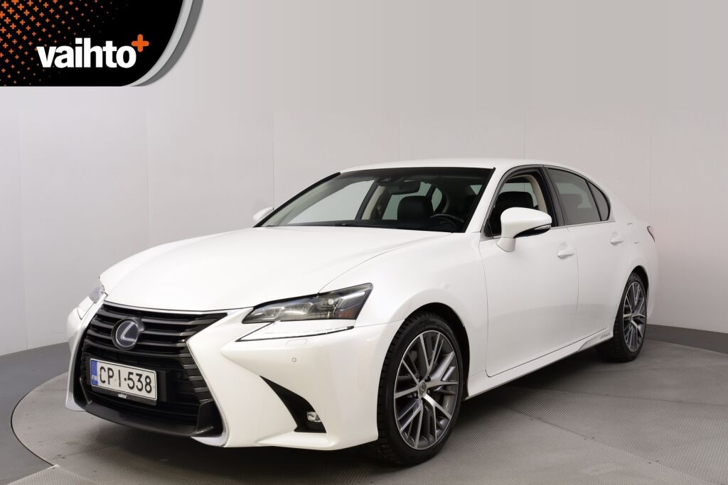 Lexus GS 2016 300h Hybrid A Premier / Huippuvarusteet / Adapt. vakkari / Mark & Levinson / HUD / 18-suuntaset penkit