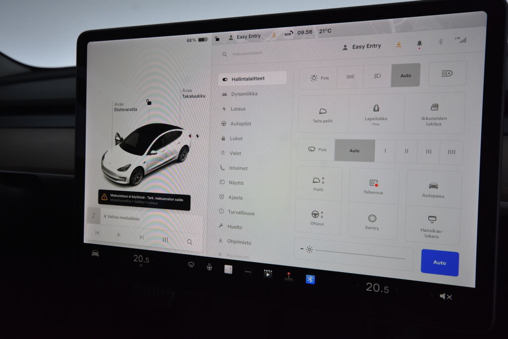 Tesla Model 3 2021 Standard Range Plus / Suomiauto / 1-omistaja / 2x vanteet / Premium audio