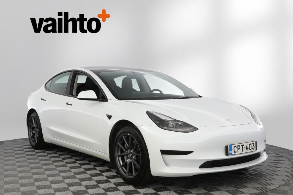 Tesla Model 3 2021 Standard Range Plus / Suomiauto / 1-omistaja / 2x vanteet / Premium audio