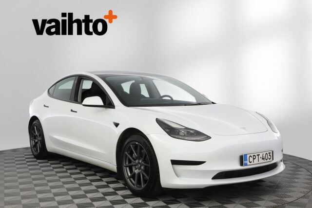Tesla Model 3 2021 Standard Range Plus / Suomiauto / 1-omistaja / 2x vanteet / Premium audio