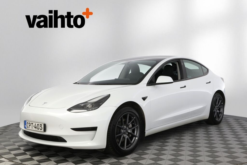 Tesla Model 3 2021 Standard Range Plus / Suomiauto / 1-omistaja / 2x vanteet / Premium audio