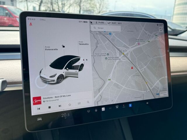 Tesla Model 3 2021 Standard Range Plus / Suomiauto / 1-omistaja / 2x vanteet / Premium audio