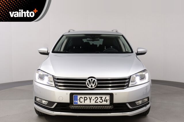 Volkswagen Passat 2012 Variant Highline 2,0 TDI 125 kW (170 hv) BlueMotion Technology 4MOTION DSG-aut / Webasto / Vakkari / Nahat / Vetokoukku /