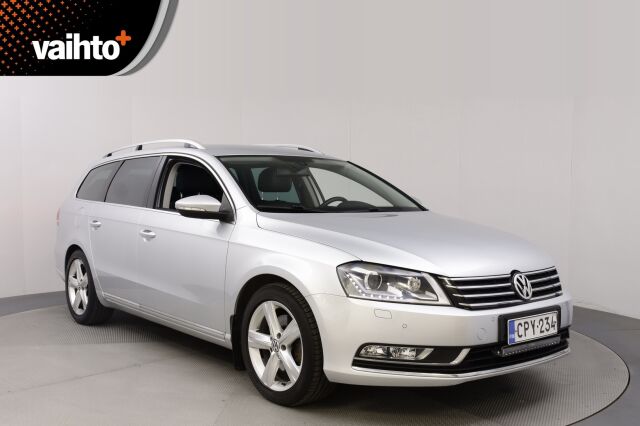 Volkswagen Passat 2012 Variant Highline 2,0 TDI 125 kW (170 hv) BlueMotion Technology 4MOTION DSG-aut / Webasto / Vakkari / Nahat / Vetokoukku /