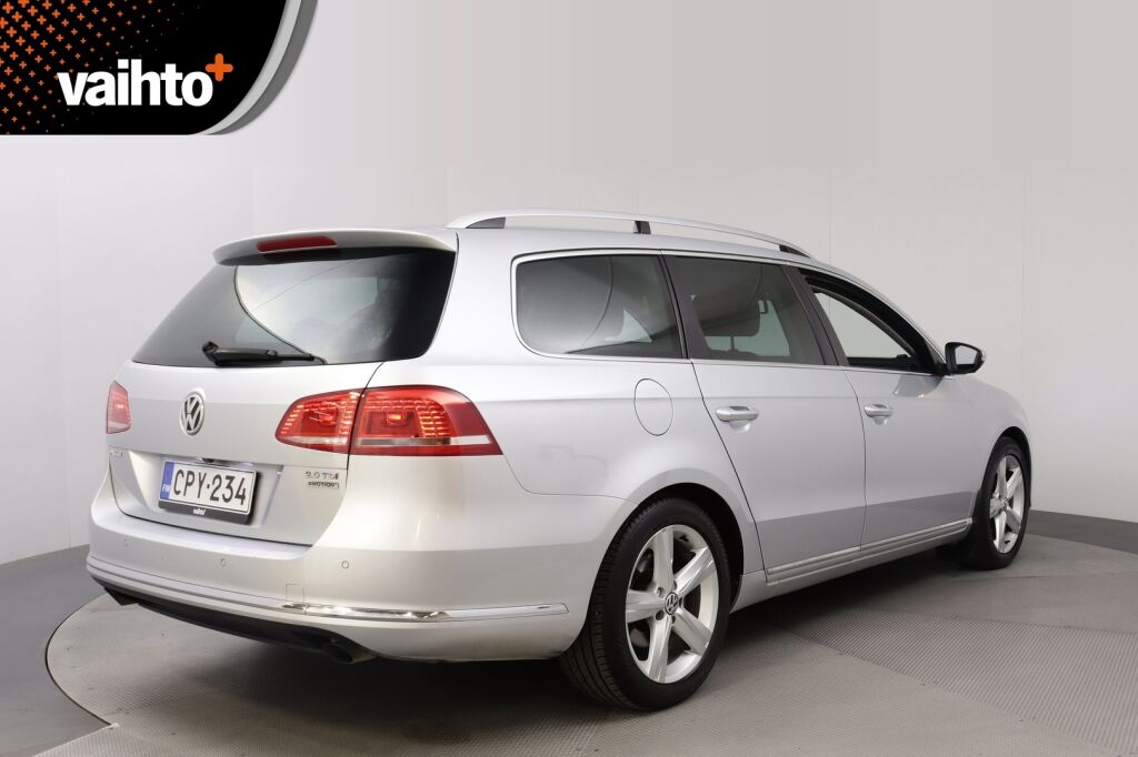 Volkswagen Passat 2012 Variant Highline 2,0 TDI 125 kW (170 hv) BlueMotion Technology 4MOTION DSG-aut / Webasto / Vakkari / Nahat / Vetokoukku /