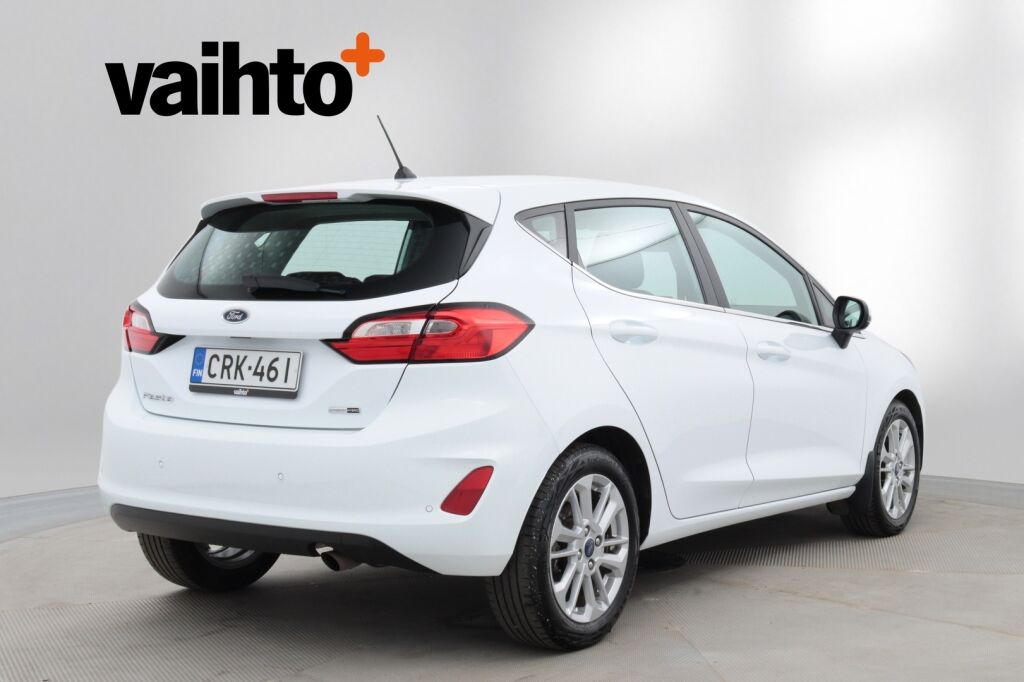 Ford Fiesta 2023 1.0 EcoBoost Hybrid (mHEV) 125hv A7 DCT Titanium 5-ovinen / 1.omistaja / LED / Kaistavahti / Lohko+sisä / Winter Pack /