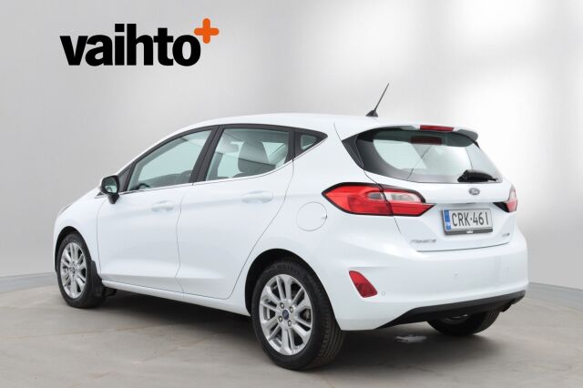 Ford Fiesta 2023 1.0 EcoBoost Hybrid (mHEV) 125hv A7 DCT Titanium 5-ovinen / 1.omistaja / LED / Kaistavahti / Lohko+sisä / Winter Pack /