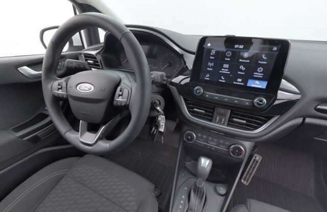 Ford Fiesta 2023 1.0 EcoBoost Hybrid (mHEV) 125hv A7 DCT Titanium 5-ovinen / 1.omistaja / LED / Kaistavahti / Lohko+sisä / Winter Pack /